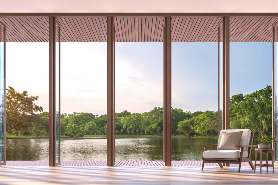3D Render | Lake View Scene Picsera