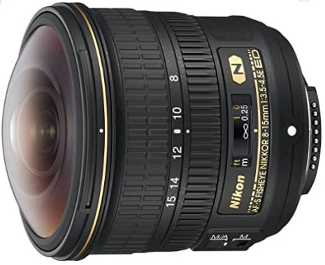 Nikon AF-S Fisheye Nikkor 8-15mm f 3.5-4.5E